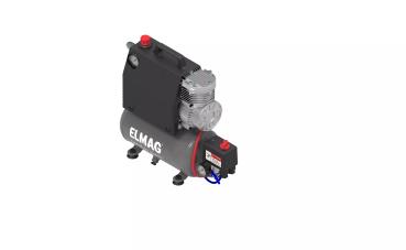 Elmag Spezialkompressor ÖLFREI SILVERSTONE 2 12 V., 5 lt. Kessel 21208